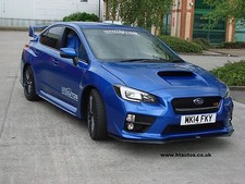 Fits SUBARU STi WRX MY 2015 front lip spoiler / splitter for 2014-. HT Autos UK.