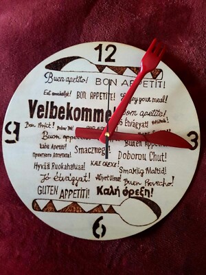 Wanduhr...Maßgeschneidert, handgefertigt...