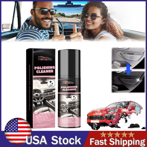 Car Interior Cleaner 100ml Car Interior Cleaner, Vehicle Interior Polish 100ml - Picture 13 of 14