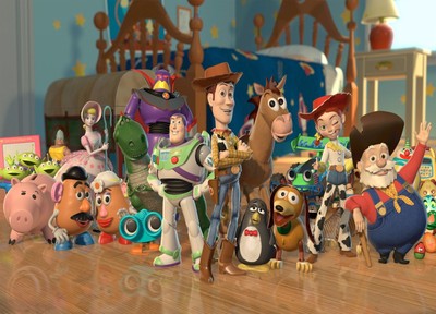 Toy Story Disney Children Bedroom Nursery Tv Movie Canvas Picture Art Print Ebay