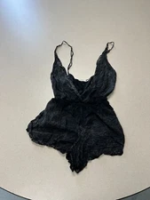 Blue life wild and free romper size medium dark blue 285