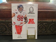 National Treasures Pro Bowl Materials Jersey Texans J.J Watt 12/99  2013