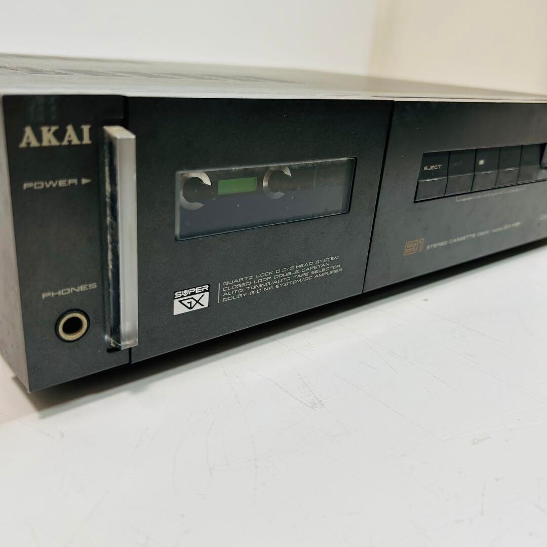 AKAI アカイGX-F91 カセットデッキ 中古 現状品 Yahoo