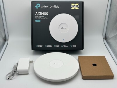 TP-Link EAP650 AX3000 1 Gigabit Port 2.4/5 GHz 3000 Mbps Wi-Fi 6 Tavan Tipi Acce