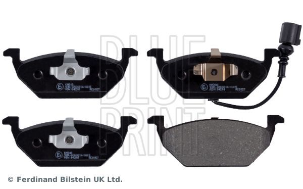 Blue Print ADV184201 Bremsbelagsatz, Scheibenbremse Vorne FüR Audi Seat Skoda-image