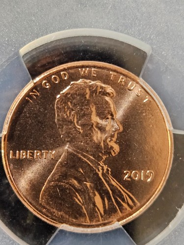 2019 LINCOLN CENT PENNY PCGS MS67RD SHIELD - Picture 3 of 4