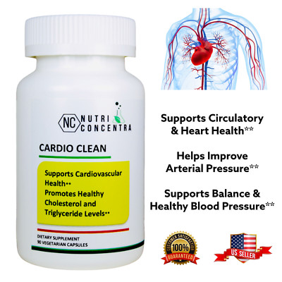 Cardio Clean, Better Circulation, Biomedical Formula, 90 Capsules, 750 mg.