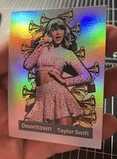 Taylor Swift Holographic Custom Refractor Card
