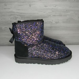 glitter bailey bow uggs