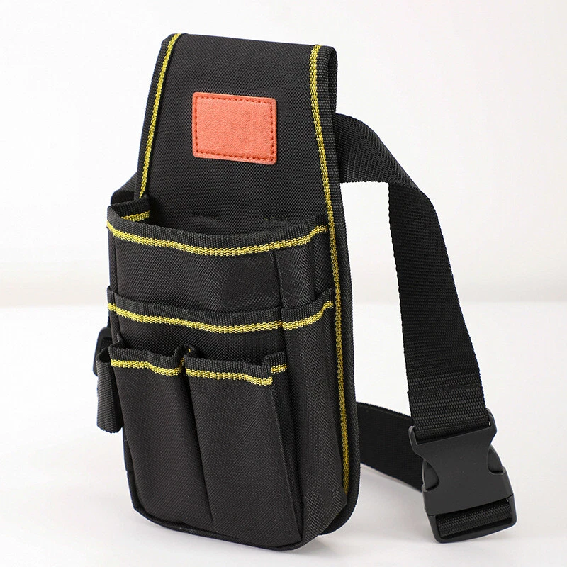 Electrician Tool Belt Pouch with Screwdriver Storage Waist Pocket