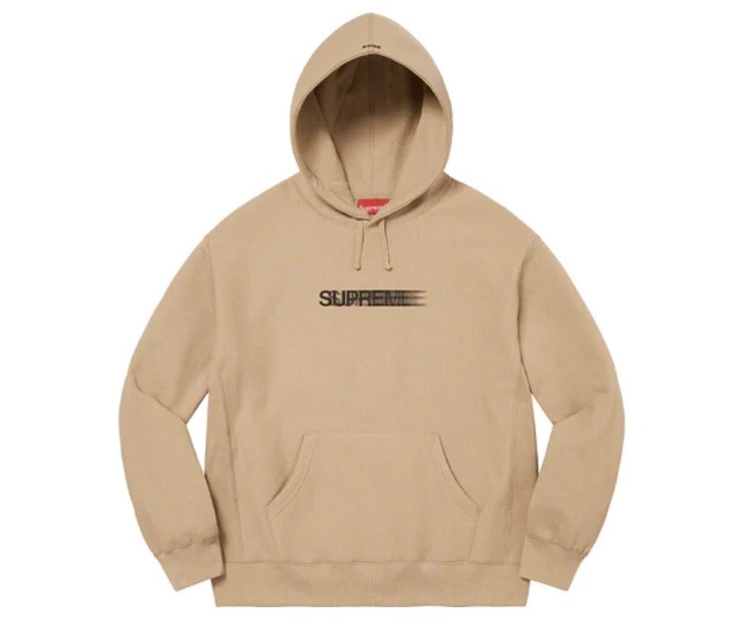 Sweat à capuche logo Supreme Motion « Dark Tan »   Medium
