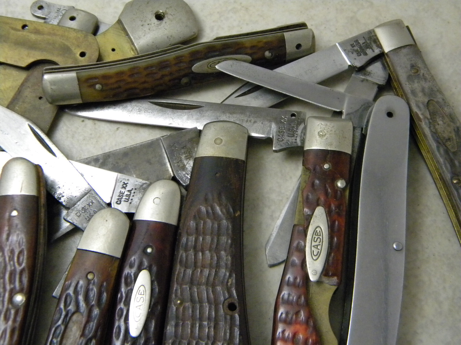 Lot of Case Knife Parts and Pieces eBay