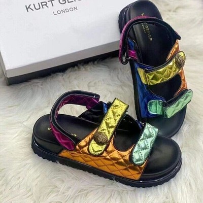 Colorful eagle Womens sandals hot Geiger thick-soled beach Kurt Fashion head