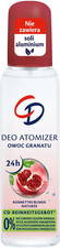 CD Deodorant atomizer spray : POMEGRANATE 75ml-FREE SHIPPING