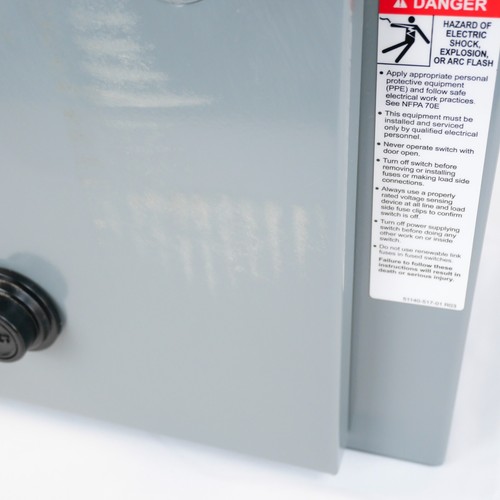 Square D - 8538SBG63V80FF4T NEMA Größe 0 Sicherung Combo Motor Anlasser 30A 120V - Bild 14 von 15