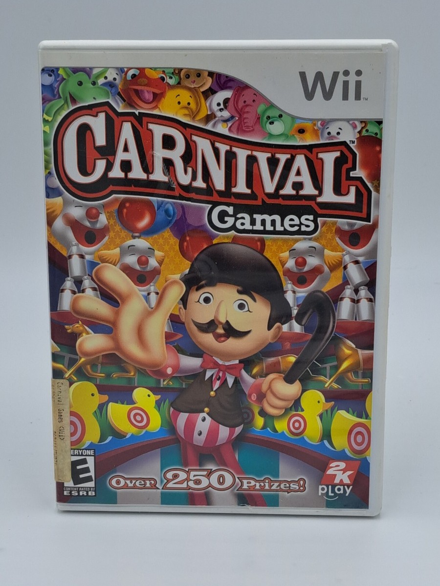 Carnival Games Video Games Up To 4 Players Rated E W/Manual