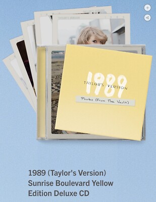 Taylor Swift 1989 TV (Taylor's Version) Sunrise Boulevard Yellow