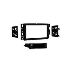 Metra 99-3321B Single/Double DIN Matte Black Stereo Dash Kit with Pocket