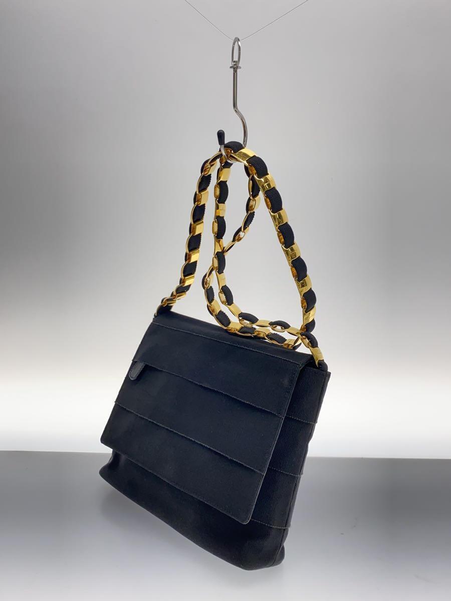 Salvatore Ferragamo Vala Chain Shoulder Bag/-/BLK 5 | eBay