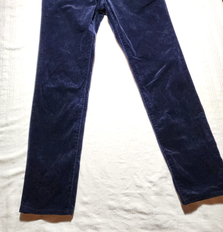 Kut от ткани брюки женский размер 6P синий вельвет кнопка молнии карманы повседневный - Изображение 3 из 4