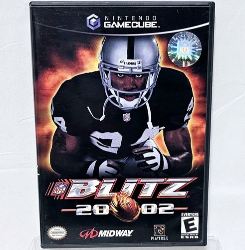GameCube NFL Blitz 2002 Nintendo with Playing Manual