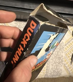 Nintendo NES 1985 Duck Hunt Matte Sticker Seal 1st Run Test Market CIB RARE!