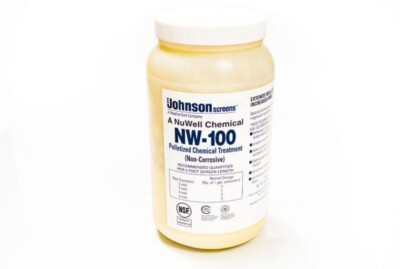 Deep Clean Your Well! Nu-Well 100 Pelletized Cleaner - 9 LB Jar