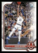 2021/22 Topps Bowman University Basketball - Base - #3  Jalen Wilson
