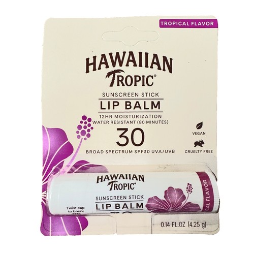 Hawaiian Tropic Lip Balm SPF 30 Sunscreen Stick, Broad Spectrum, 02/2026 - Picture 5 of 8