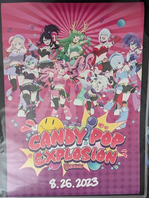 Candy Pop Explosion Poster | VShojo Store Exclusive | Ironmouse | New