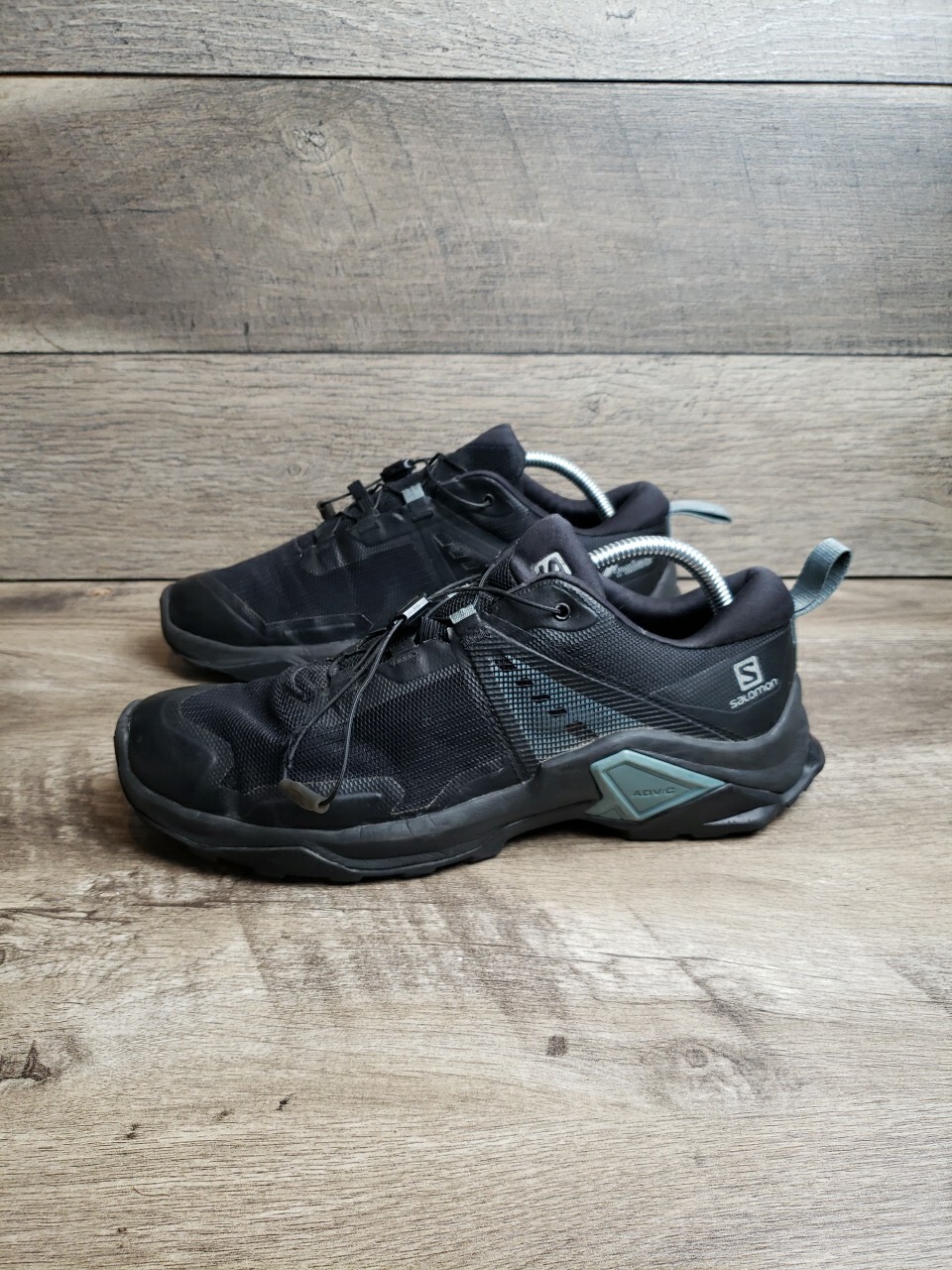 Scarpe da trekking Salomon uomo X Raise 2 416339 nere sneakers taglia 9