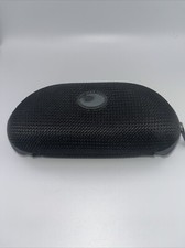 Costa Del Mar Sunglasses Hard Zip Up Clam Shell Style Case Black with Gray Logo