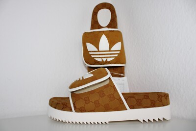 Gucci x Adidas Originals Luxus Slide Adiletten 45 1/3 Fashion