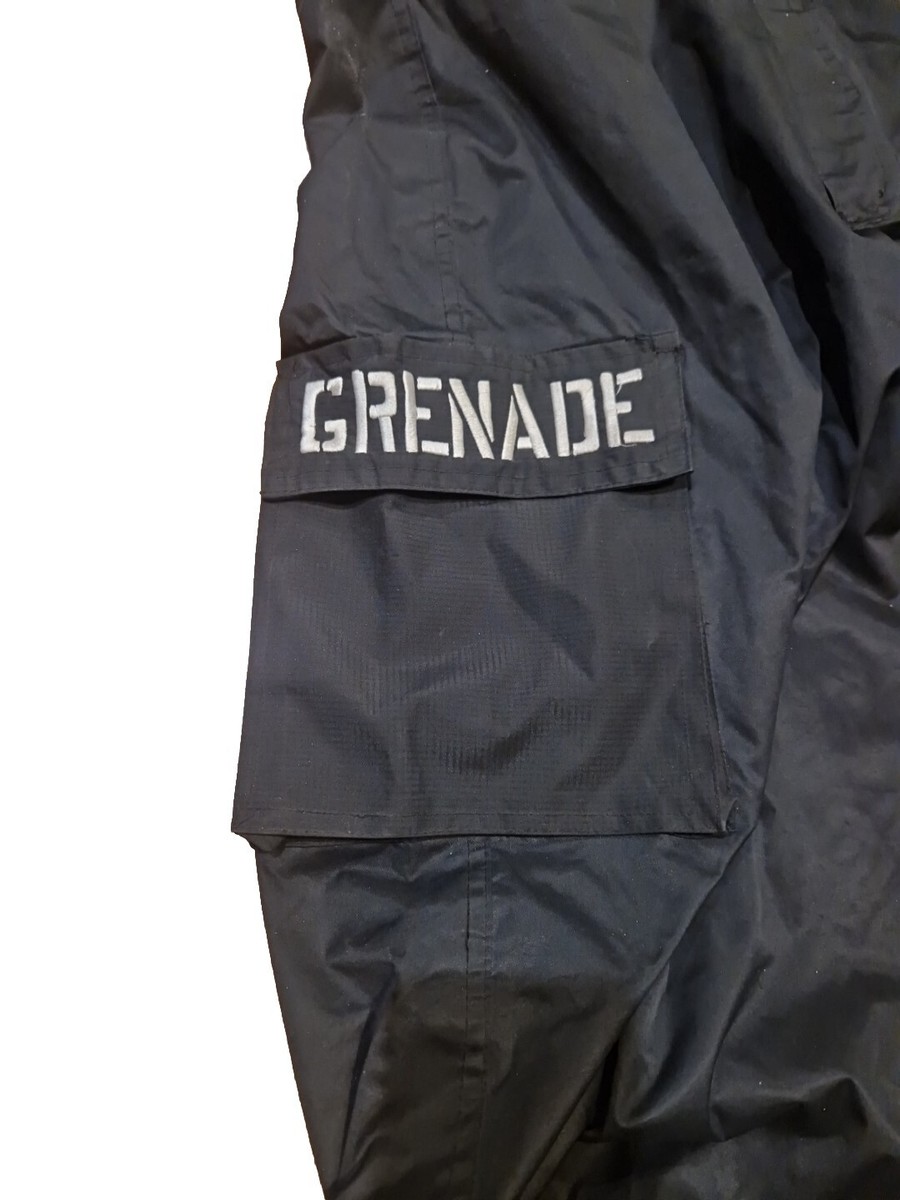 Pantalon De Neige Grenade Homme - Taille M - Noir - Pour Snowboard Et Ski - Excellent État
