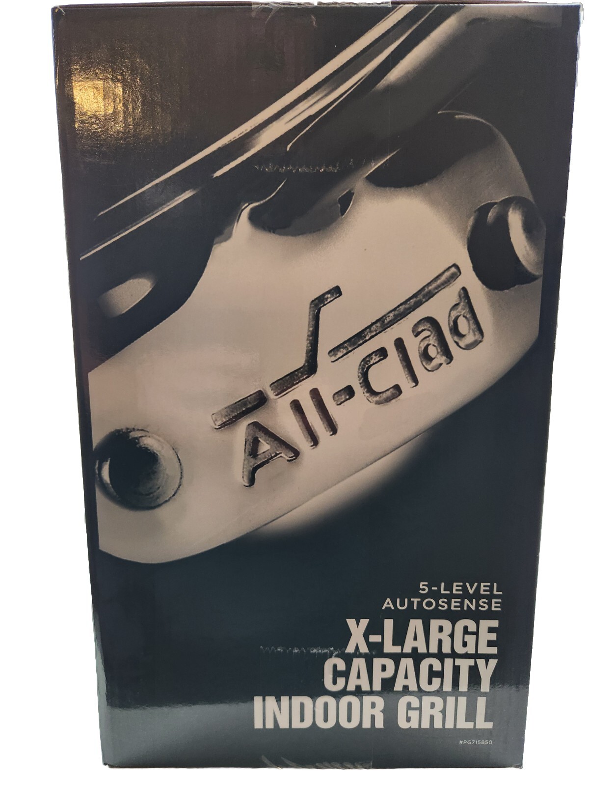 Electric Indoor Grill AllClad XL w 5 Level AutoSense New Sealed Free