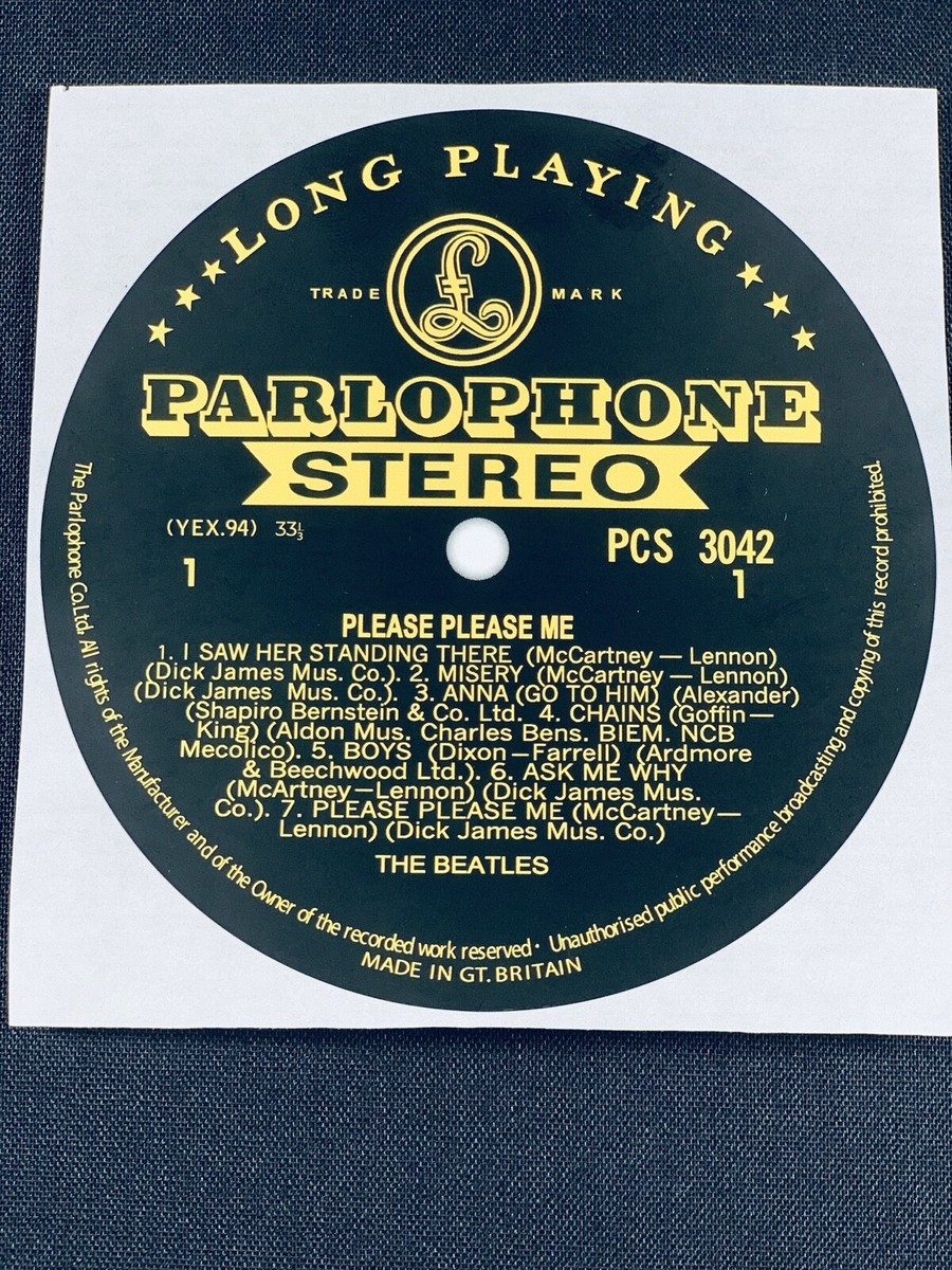 洋楽 GOLD PARLOPHONE BEATLES PLEASE PLEASE ME s-l400.jpg