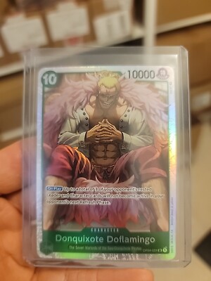 Donquixote Doflamingo OP04-031 SR - One Piece Card Game - English NM/M