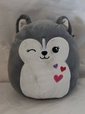 Squishmallows 8" HEIDI THE HUSKY 2021 Valentine Ultra Soft Huggable Plush