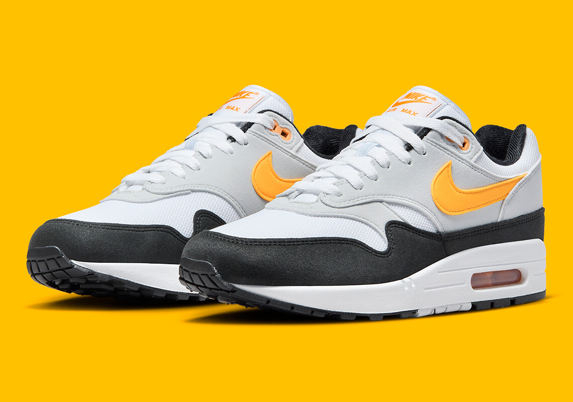 Nike Air Max 1 Steelers Grey White University Gold Black Nby