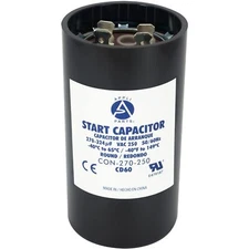 Appli Parts Motor Start Capacitor 270-324 Mfd microfarads uF 250 VAC Universa...