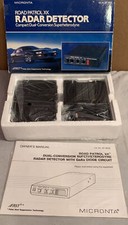 New In Box, Vintage Micronta Road Patrol XK Band Radar Detector  Manual