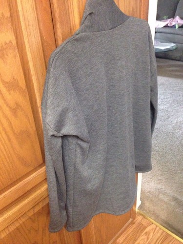 Auténtico "SJS Petites Mujer Gris Manga Larga ABIERTO/Chaqueta Top Talla PL - Imagen 7 de 8