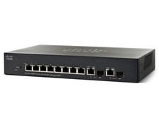 Image of NEW Cisco SF302-08MPP 10/100 8 Port Max Power PoE+ Layer 3 - Managed Switch