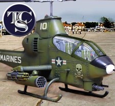 COLLECTORS SHOWCASE VIETNAM WAR CS01129 MARINE COBRA ATTACK HELICOPTER FULL SET 