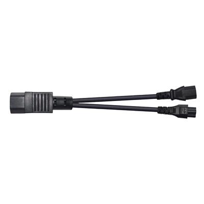 IEC320 C14 bis IEC320 C13+C5 Y-Splitter Power Y-Kabel-Splitter für