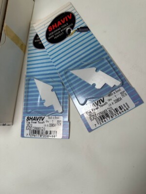 SHAVIV THE FINAL TOUCH 3BQ10 CERAMIX REPLACEMENT BLADE BOX OF 10
