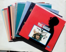ALFRED HITCHCOCK "Birds Marnie Psycho Vertigo" 15 Laserdisc Movie Collection