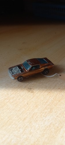 HOT WHEELS Redline Custom Mustang BRONZE 1967. Mattel. Rare. - Picture 2 of 5