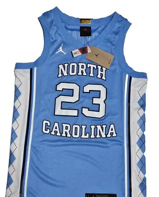 New Nike UNC North Carolina Michael Jordan #23 Jersey AT8895