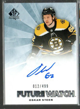 2021-22 SP Authentic '11-12 Retro Future Watch #RFWAOS Oskar Steen Auto /499 